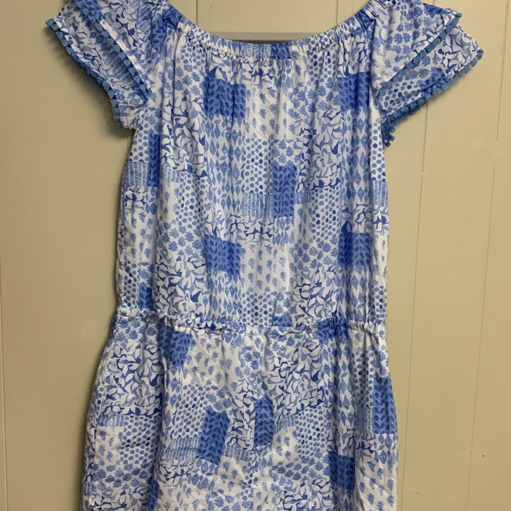 Vineyard And Vines Size Medium Patchwork Print Sh… - image 6